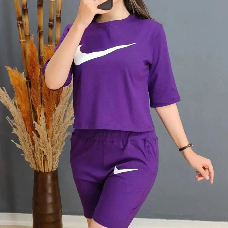 ست کراپ شورتک نایک  (پک 6 عددی)