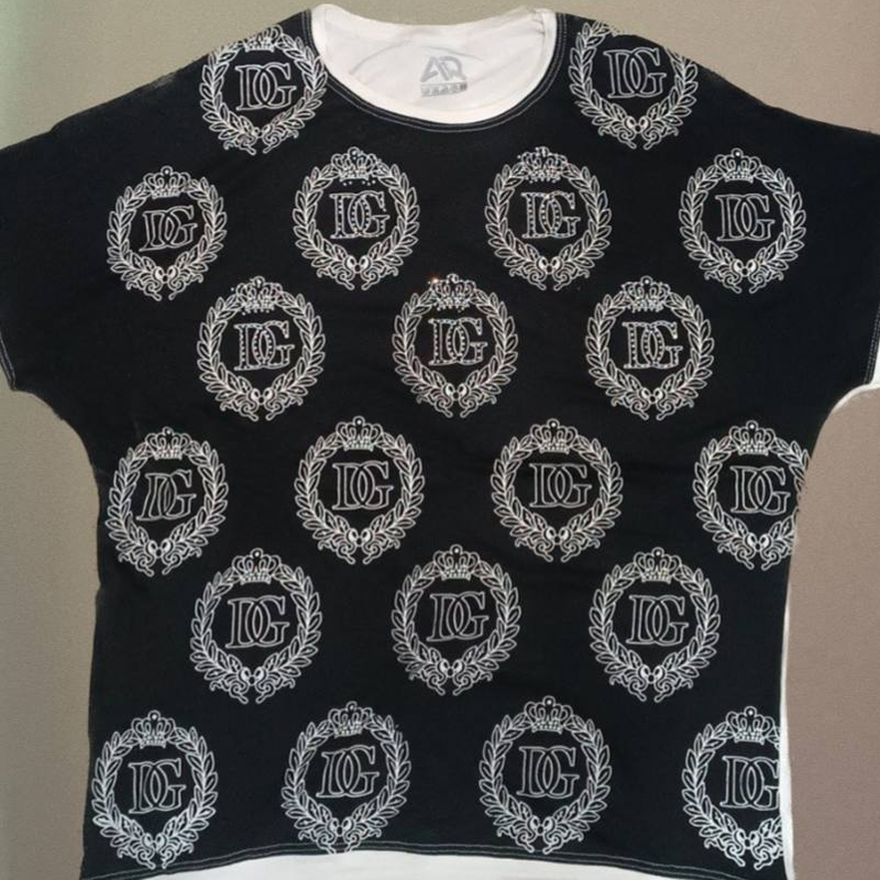 تیشرت قواره دار D&G (پک 3 عددی)