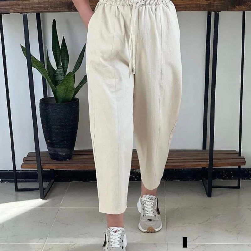 شلوار اسلش مام استایل خط اتو (پک 5 عددی)