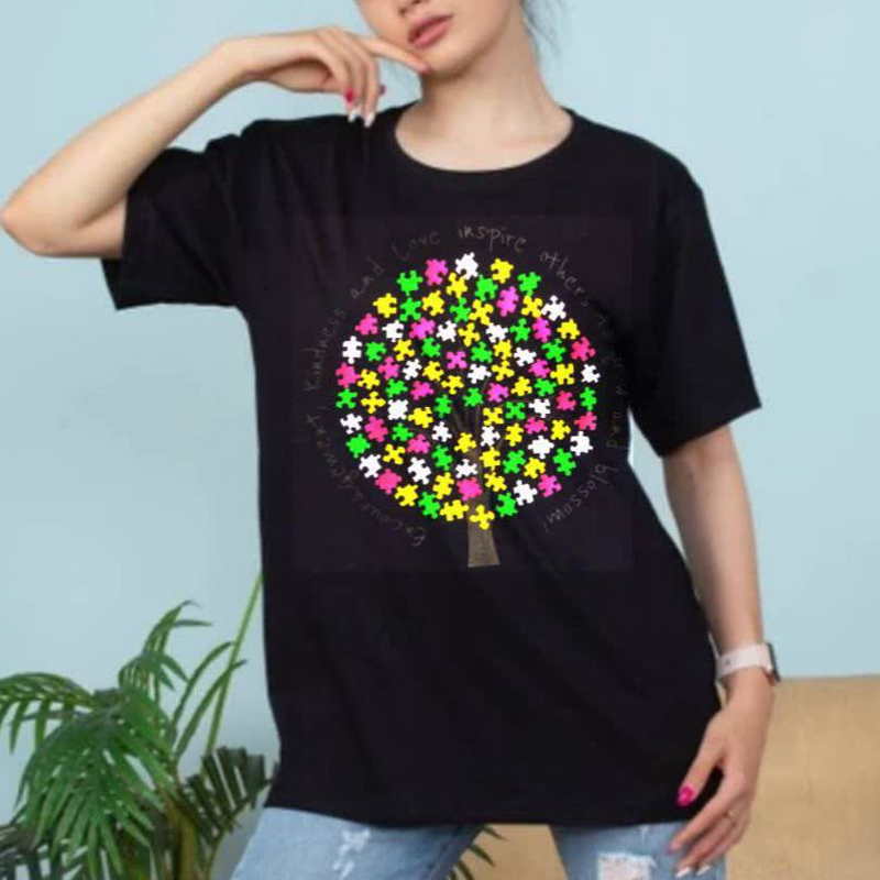 تیشرت چاپ برجسته ۳بعدی (پک 3 عددی)