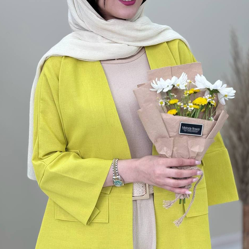 مانتو مدل گلنوش (پک 5 عددی)