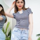 کراپ اشکی راه راه (پک 6 عددی)