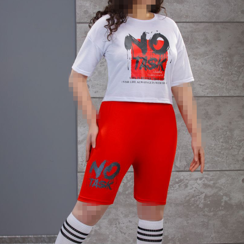 کراپ شورتک NO (پک 6 عددی)