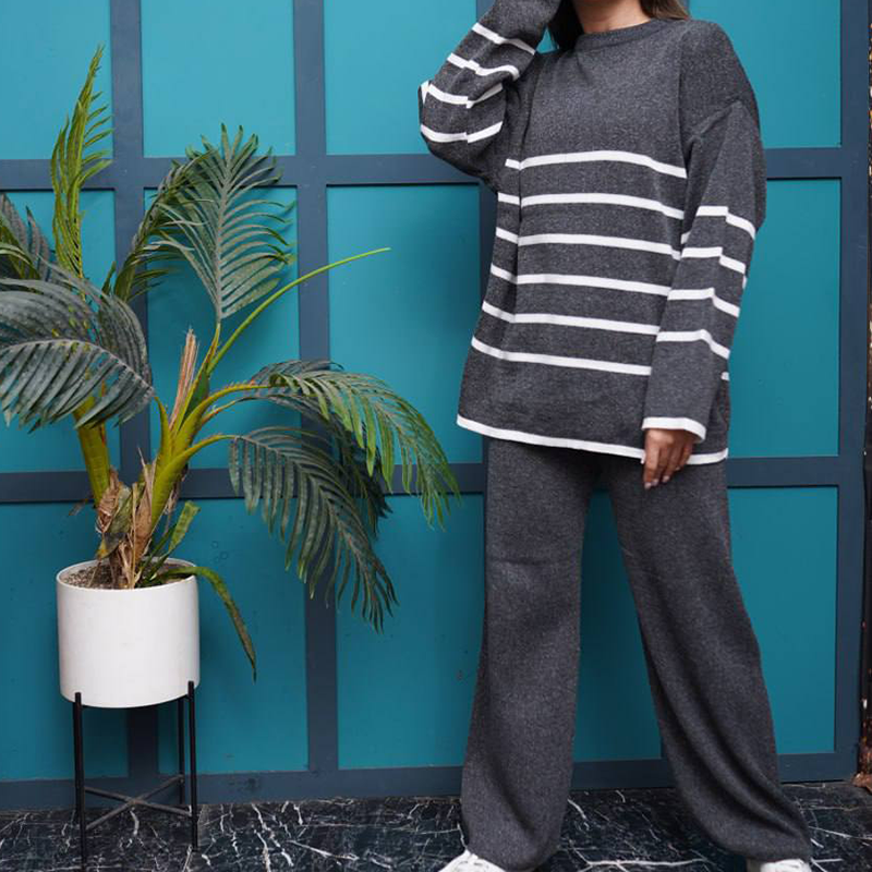 ست بافت فوق العاده لش خطی(پک 5 عددی)