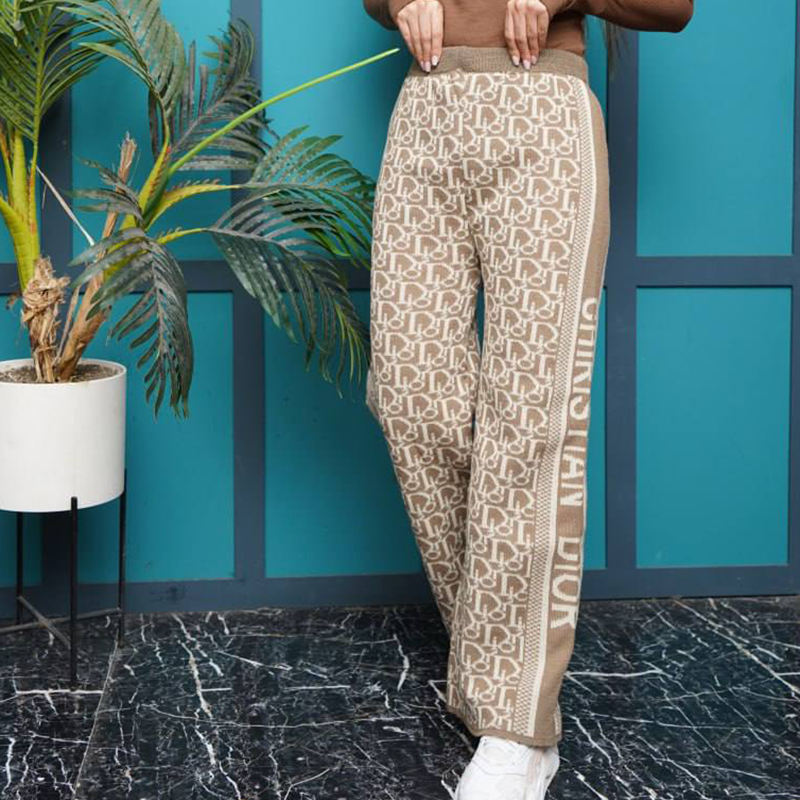 شلوار بافت بگ بافت  D&G (پک 4 عددی)