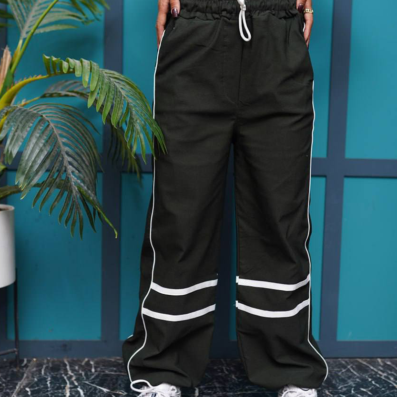 شلوار بگ دمپا نوار دار (پک 4 عددی)