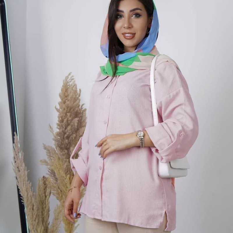 شومیز پیراهنی جلو باز حراجی(پک 6 عددی)