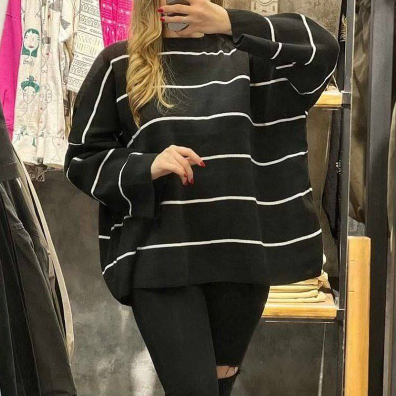 بلوز راه راه لش پینترسیتی (پک 3 عددی)