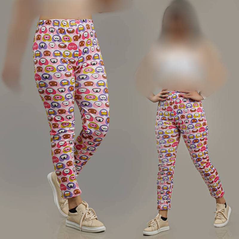 شلوار مخمل استیکری(پک 6 عددی)