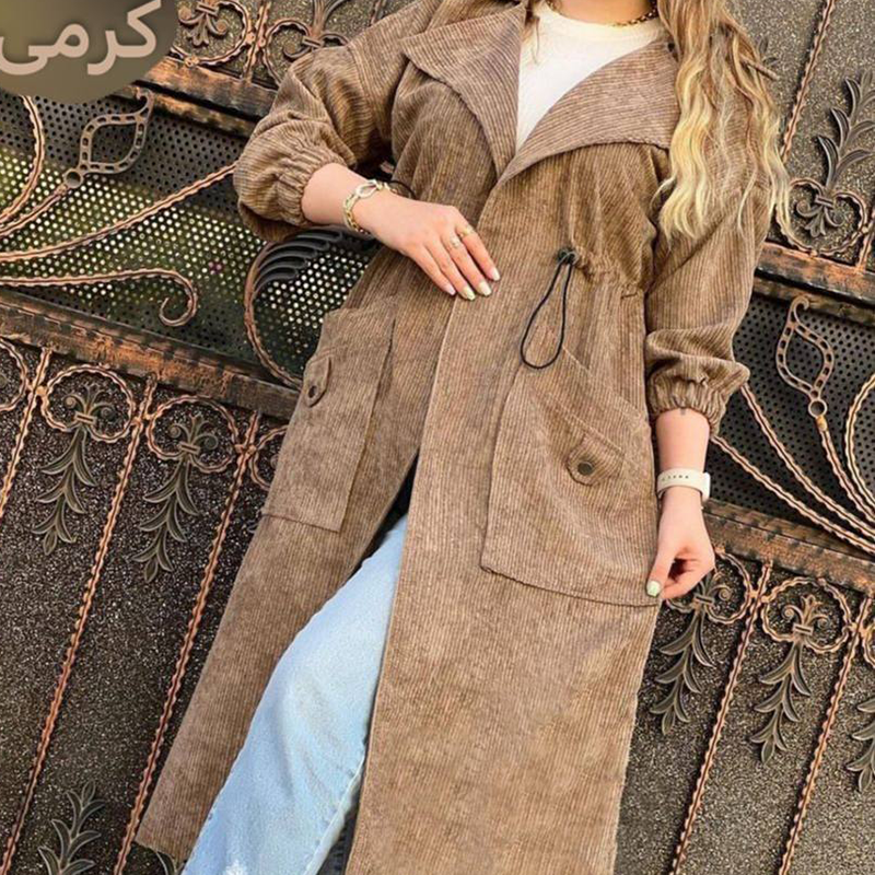 مانتو بلند مدل جلو باز (پک 4 عددی)