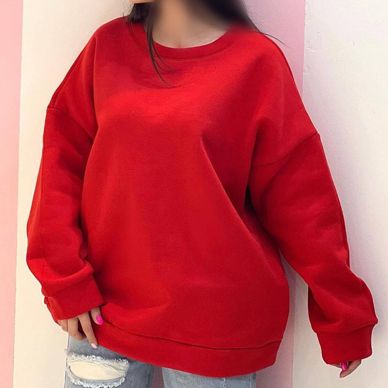 بلوز دورس یقه گرد ساده (پک 4 عددی)