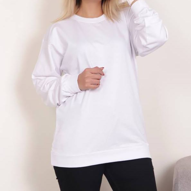 بلوز دورس ۲نخ یقه گرد ساده (پک 4 عددی)