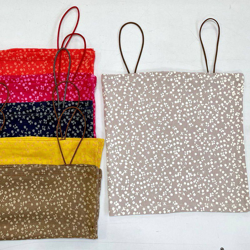 کراپ بند ماکارونی گل ریز (پک 6 عددی)