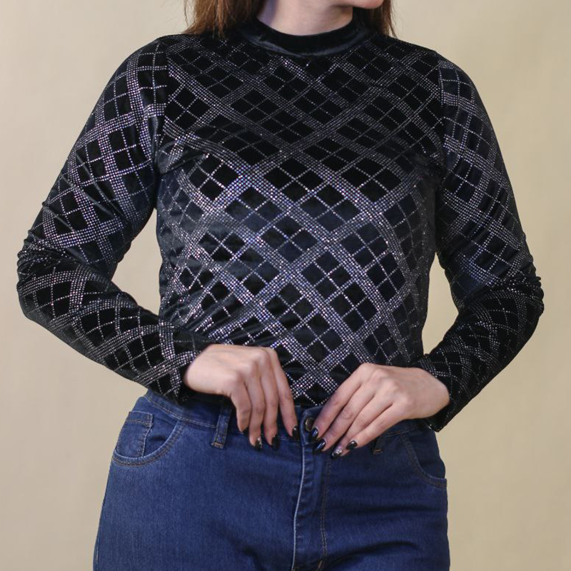 بلوز مخمل وارداتی آنجل (پک 4 عددی)