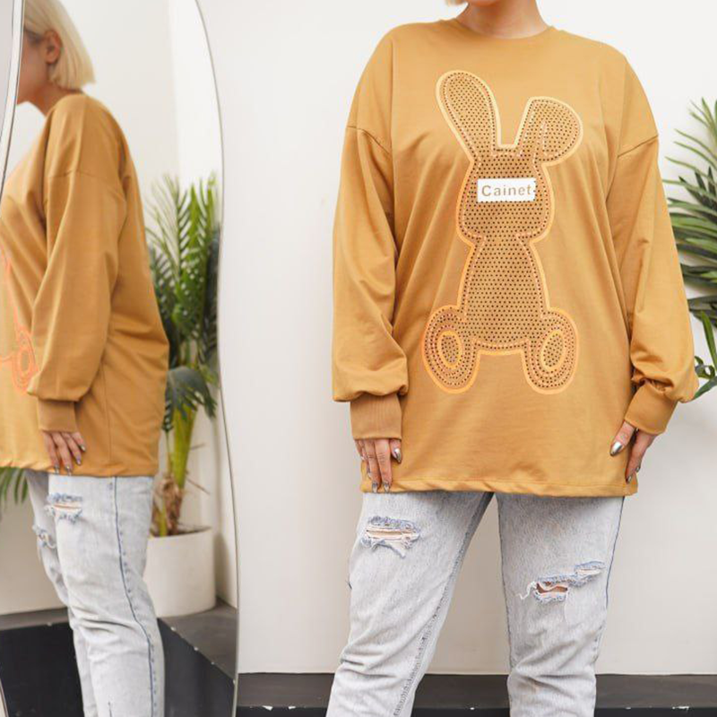 لانگ آستین بلند خرگوش (پک 4 عددی)