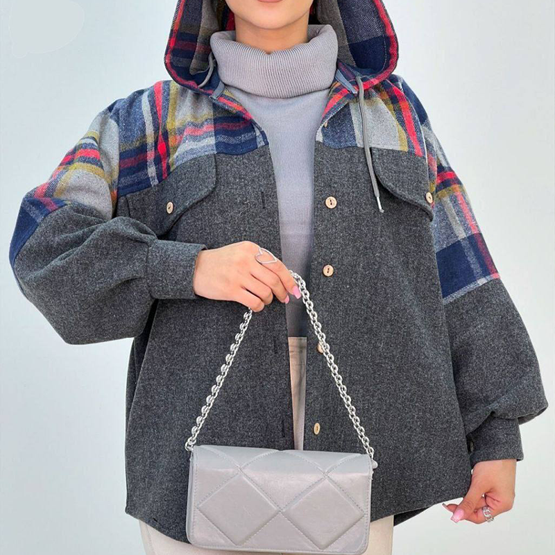 مانتوشکت کلاهدار آوا (پک 5 عددی)