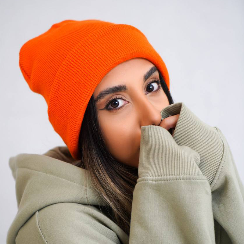 کلاه بافت رنگی ساده (پک 6 عددی)