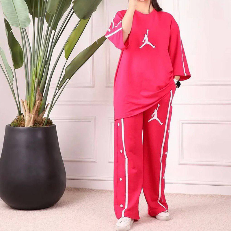 ست تیشرت و شلوار بگ جوردن (پک 6 عددی)