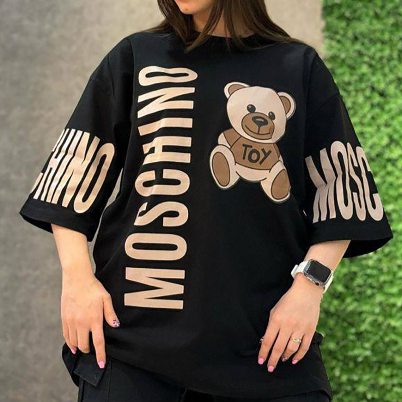 تیشرت لانگ لش موسچینو (پک 3 عددی)