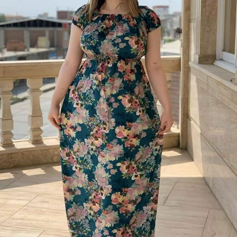 ساحلی کمر کش دار یقه دلبری (پک 4 عددی)