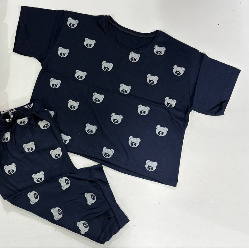 ست کراپ شورتک خرسی (پک 6 عددی)