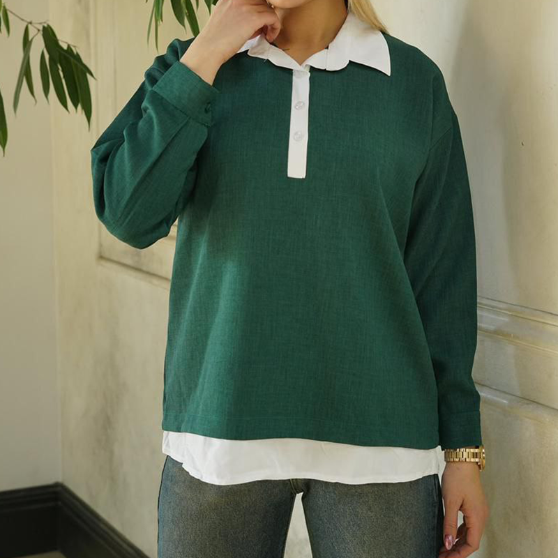 تونیک سه دکمه سلنا (پک 5 عددی)