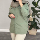 مانتو قواره دار بغل دکمه (پک 5 عددی)