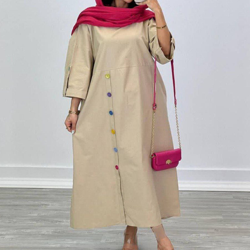 کفتانِ دکمه رنگی برکه (پک 4 عددی)