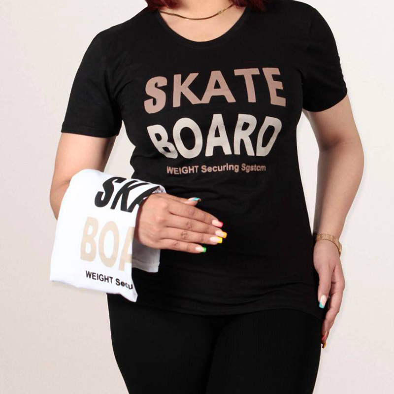 تیشرت پنبه چاپ skate (پک 4 عددی)