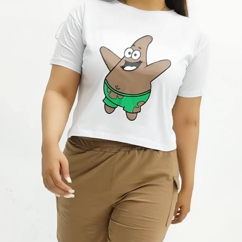 ست کراپ و شورتک پاتریک (پک 3 عددی)