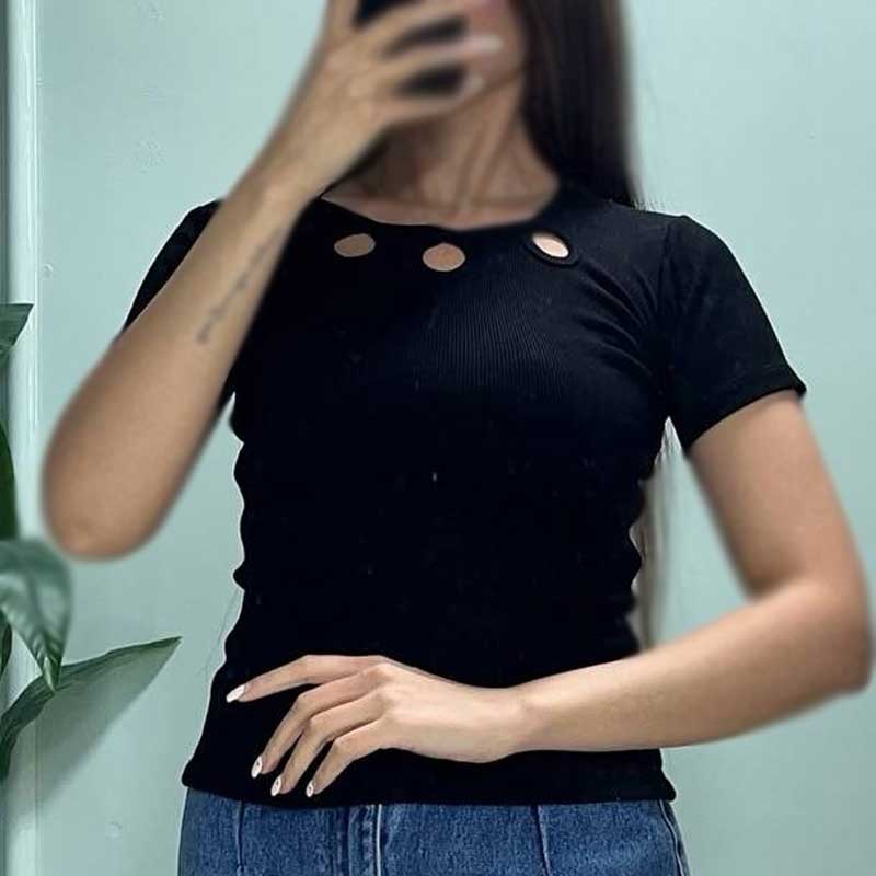 کراپ نیم استین سه اشک (پک 6 عددی)