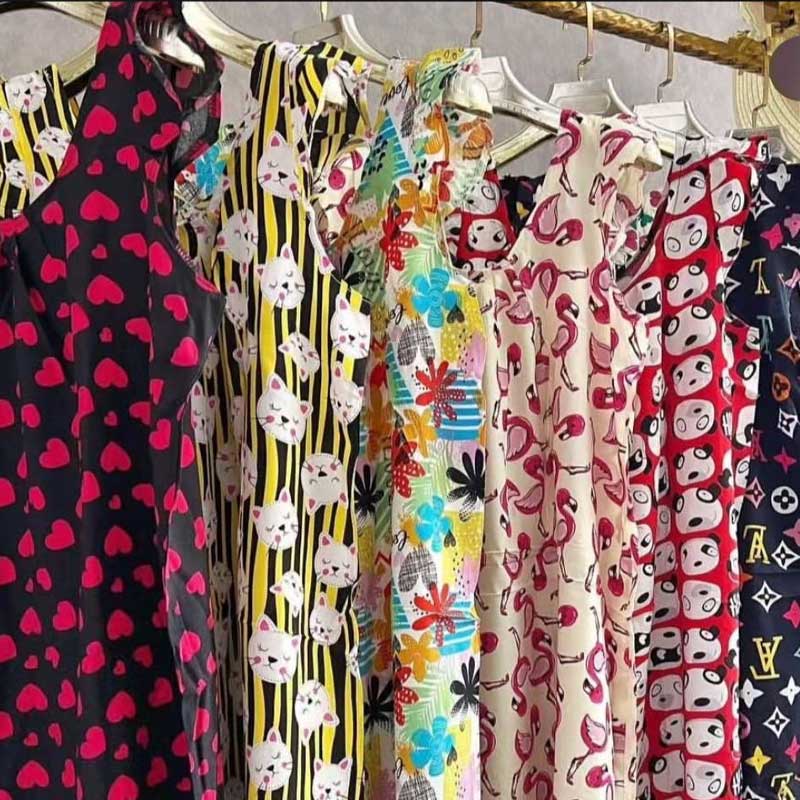 سارافن زیبا سرشانه چین (پک 4 عددی)