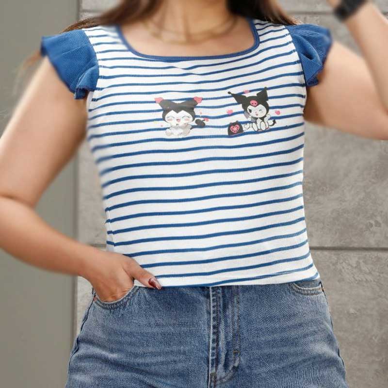 کراپ استین پروانه (پک 6 عددی)