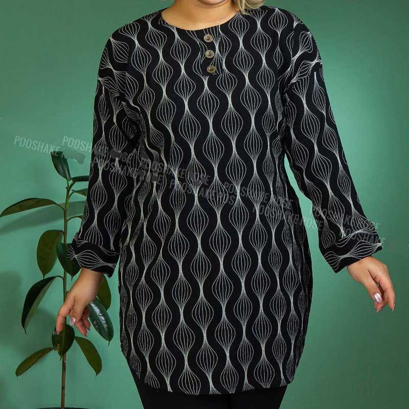 تونیک مانتویی طرح بالن (پک 4 عددی)