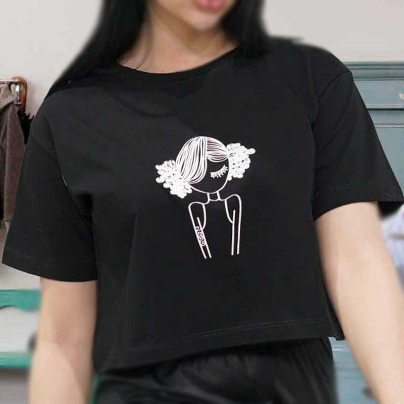 کراپ چاپ دختر (پک 6 عددی)