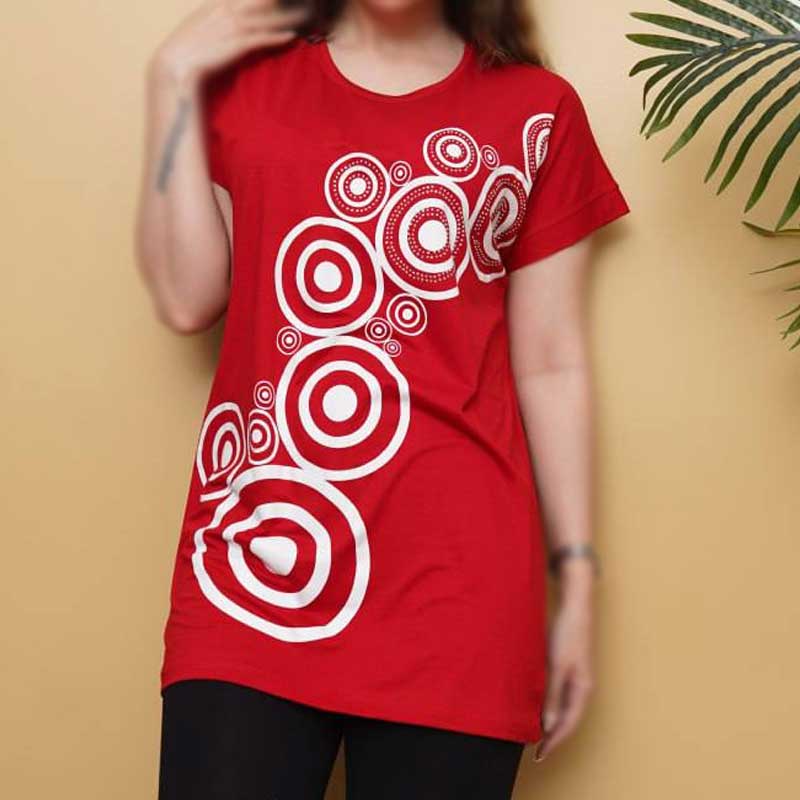 تیشرت نبم استین حباب (پک 6 عددی)