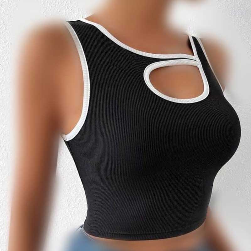 نیمتنه سینه لختی نواری سفید (پک 6 عددی)