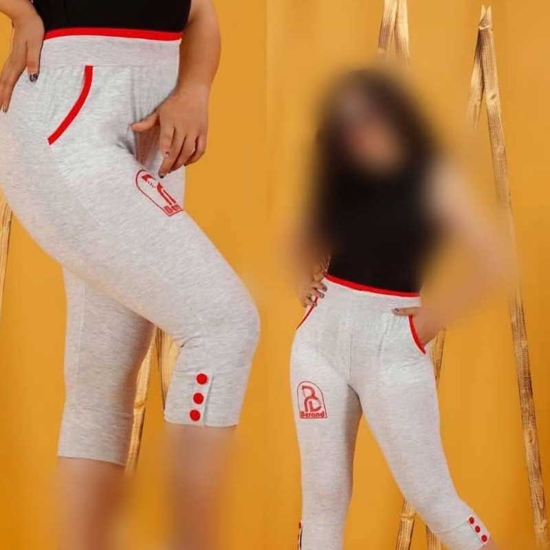 شلوارک دم پا دکمه جیبدار (پک 3 عددی)