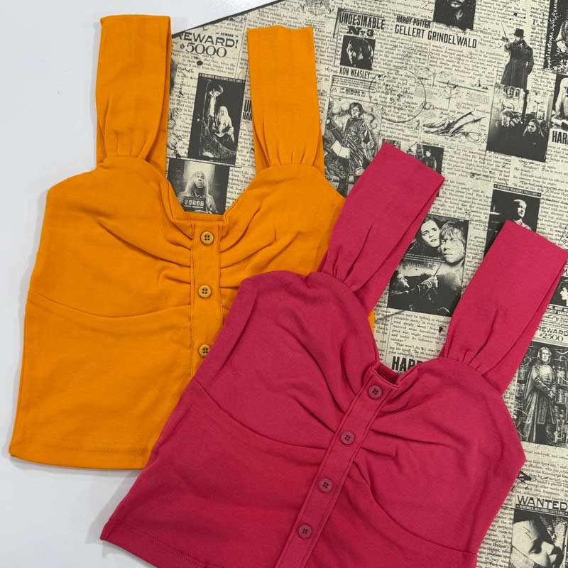 نیمتنه کاپنما قاپکدار جلو دکمه (پک 7 عددی)