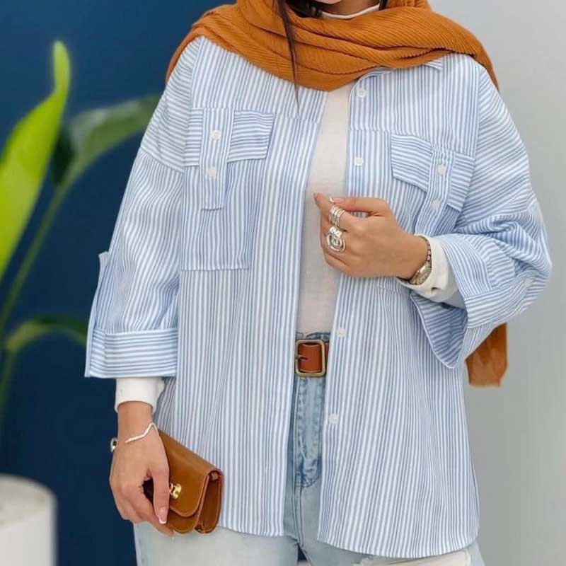 مانتو لش جیب صلیبی (پک 6 عددی)