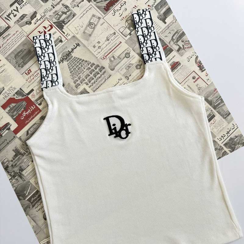 تاپ ۲ بندی گلدوزی دیور (پک 4 عددی)