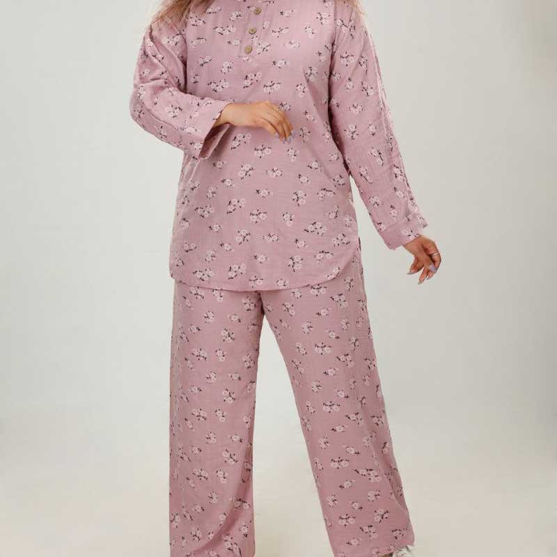 دوتیکه مانتو شلوار پانچ (پک 4 عددی)