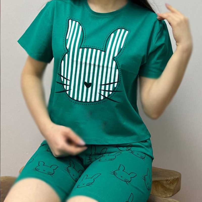 کراپ شورتک خرگوش (پک 6 عددی)