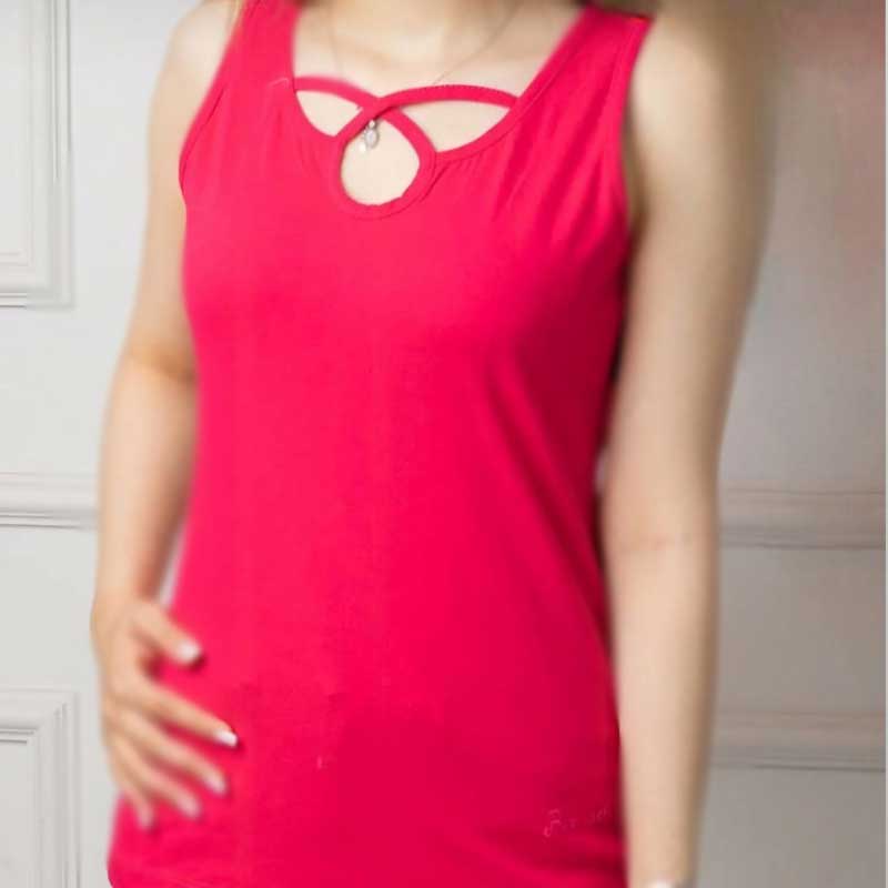 تاپ حلقه ای(یقه اشکی ) (پک 6 عددی)