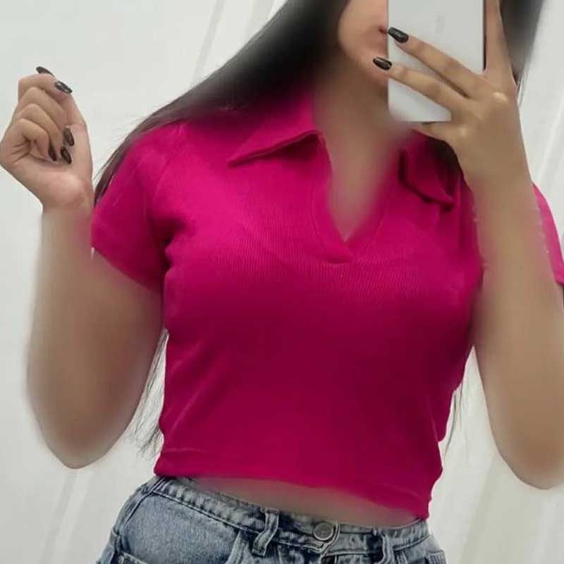 کراپ یقه مردانه (پک 6 عددی)