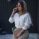 شومیز جیبدار جلو دکمه پری (پک 7 عددی)