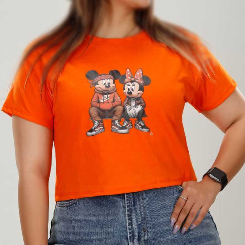 کراپ پنبه میکی موس (پک 4 عددی)