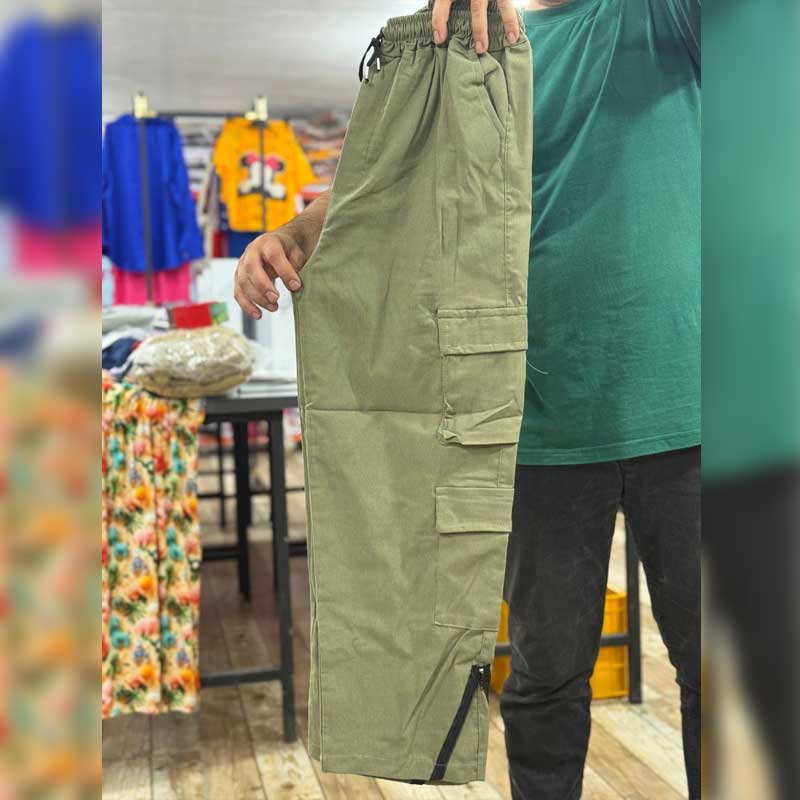 شلوار کارگو مردانه و زنانه ( پک 4 عددی)