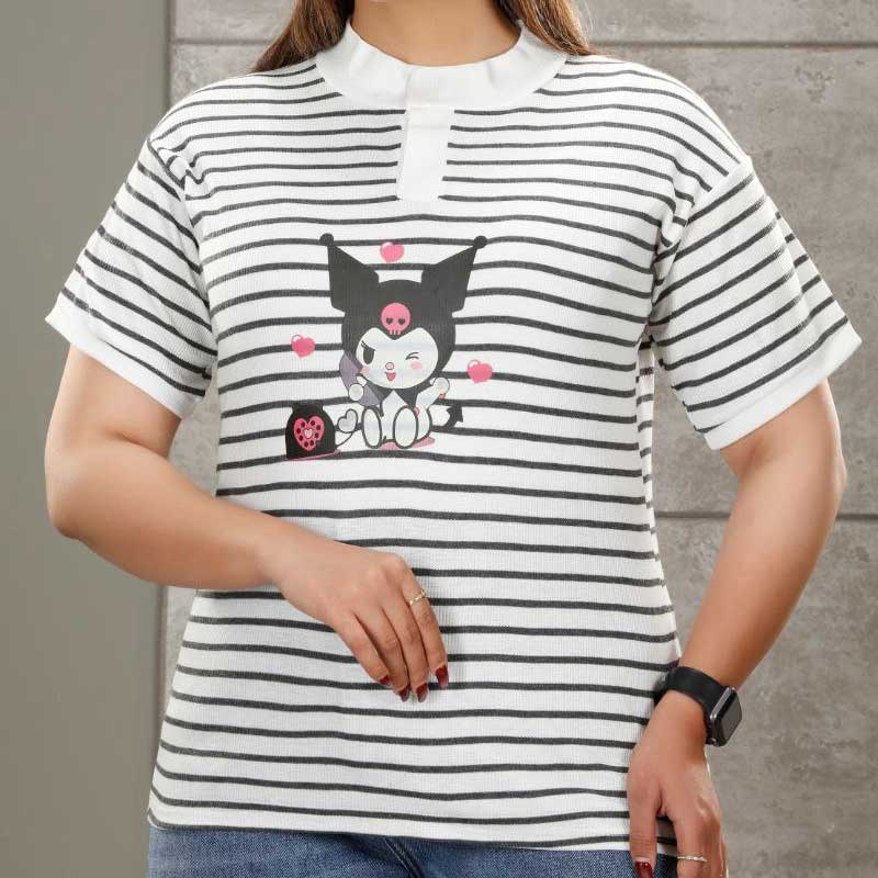 تیشرت یقه دار آستین دار چاپی (پک 3 عددی)