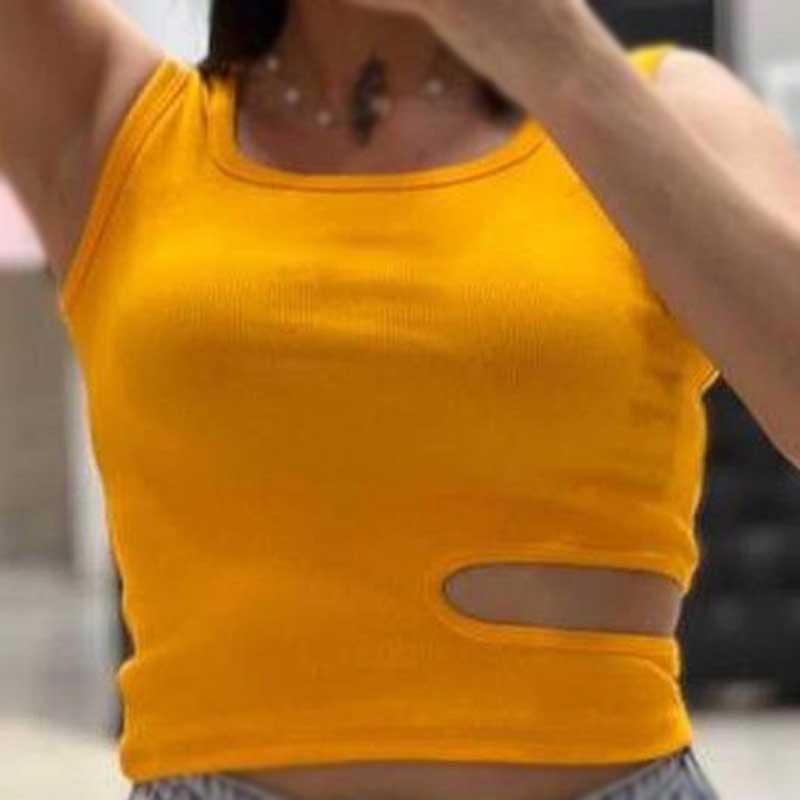 کراپ یقه خشتی بغل باز (پک 6 عددی)